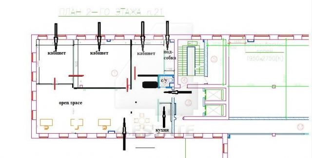 Офисный центр класса В, м.Красносельская