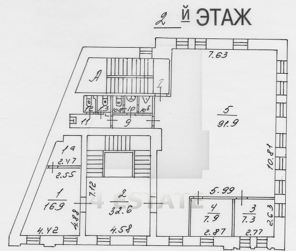 Продажа банковского особняка, м.Добрынинская.