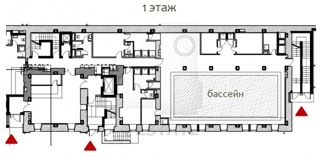 Реконструированный особняк классса А в стиле "Loft", м.Парк культуры.