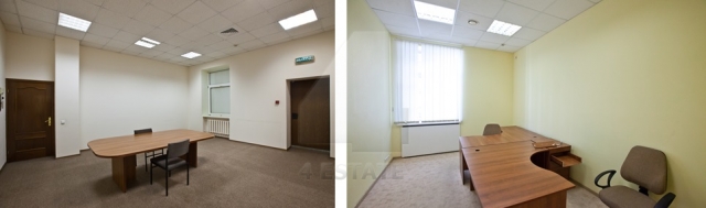 Офисные и банковское помещения в особняке класса В, м.Белорусская.