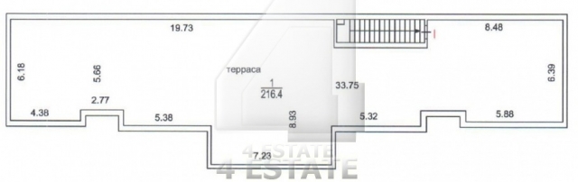 Представительский особняк класса А на продажу, м.Смоленская. 