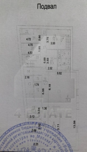 Реконструированный особняк класса В+(можно банк, ресторан), м.Полянка.