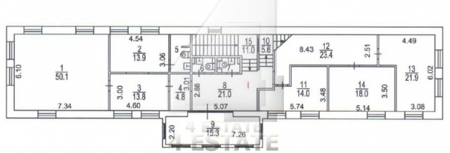 Представительский особняк класса А на продажу, м.Смоленская. 