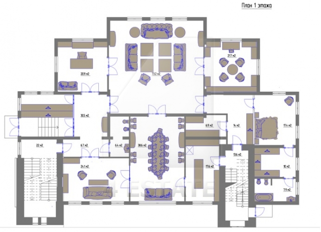 Аренда реконструированного здания класса А, м.Достоевского.