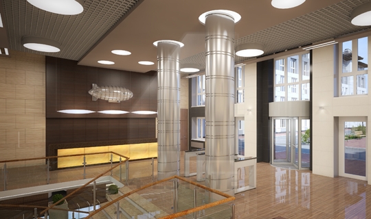 Продажа офисов в бизнес-центре класса "B+" м. Авиамоторная.