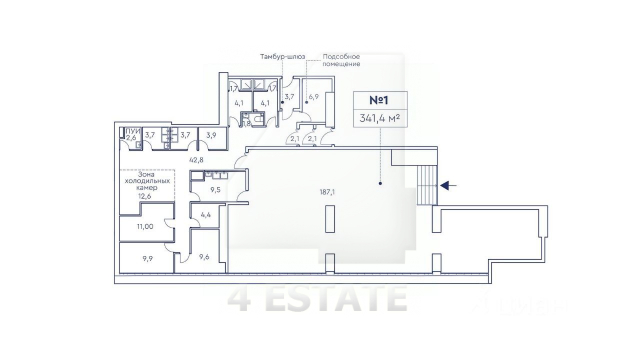 Продажа ритейла и офисов в элитном ЖК "RED 7", м.Красные ворота.