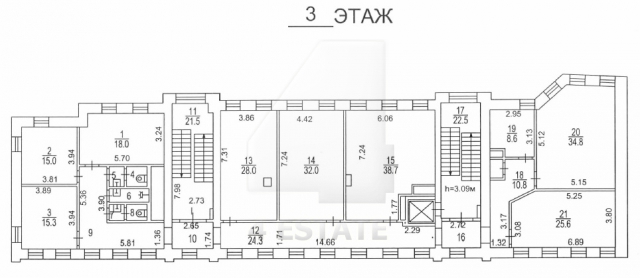 Банковский особняк класса В+, м.Новокузнецкая.