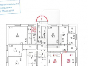 Аренда особняка класса B, м.Академическая.
