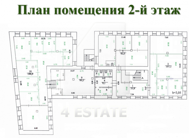 Аренда особняка или офиса в нем, м.Площадь Ильича.