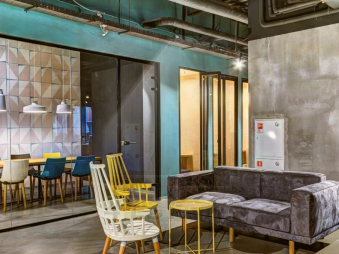 Аренда офисов в бизнес центре класса В+ «Heo Гео», м.Калужская.