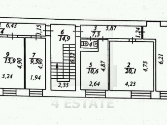Продажа администратиного особняка, м. Новокузнецкая.