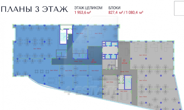 Бизнес-центр "РТС Варшавский" м. Улица Академика Янгеля. 