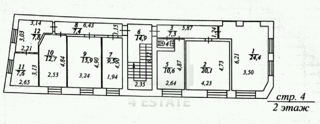 Продажа администратиного особняка, м. Новокузнецкая.