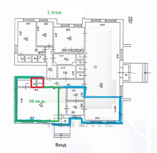 Торговое помещение в аренду, м.Площадь Ильича.
