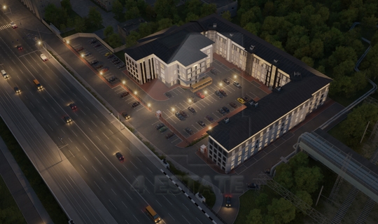 Продажа офисов в бизнес-центре класса "B+" м. Авиамоторная.