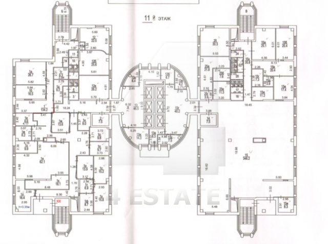 Продажа офисов в бизнес парке класса В+, м. Нагатинская