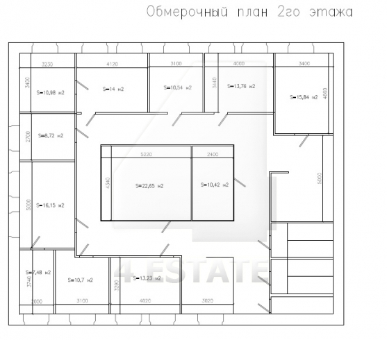 Аренда офисных помещений в презентабельном особняке, м.Курская.