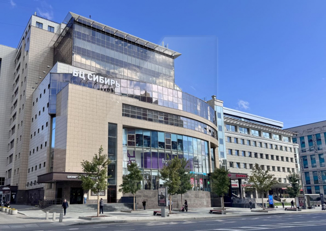 Бизнес-центр класса A "Сибирь", м Краснопресненская.