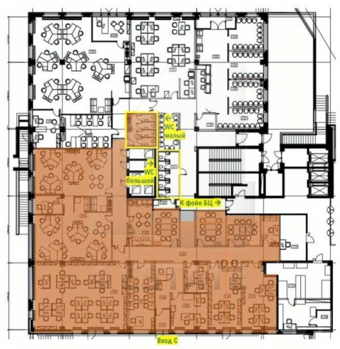 Аренда офисов в новом бизнес-центре "Красносельский", м.Красносельская.