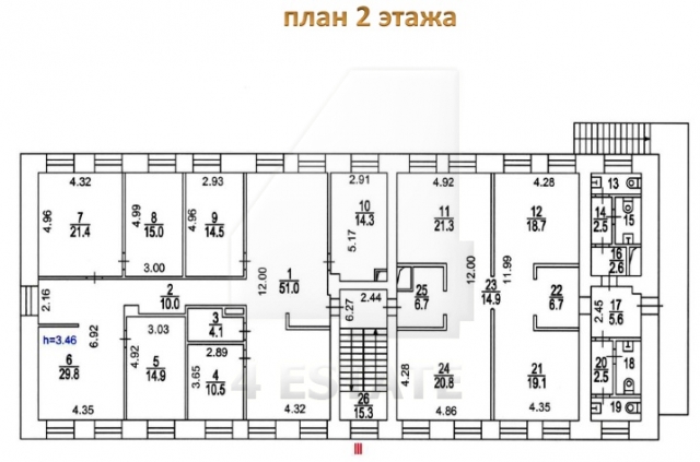 Продажа презентабельного особняка класса В+, в стиле LOFT, м. Парк культуры.
