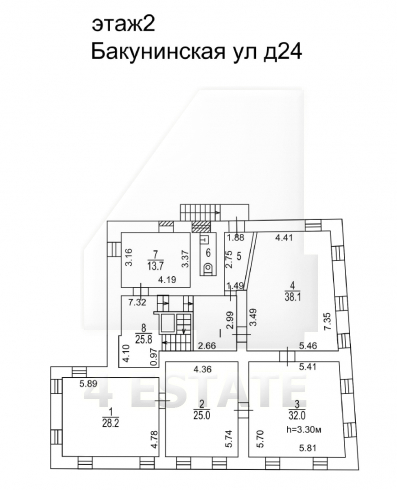 Аренда особняка, м.Бауманская