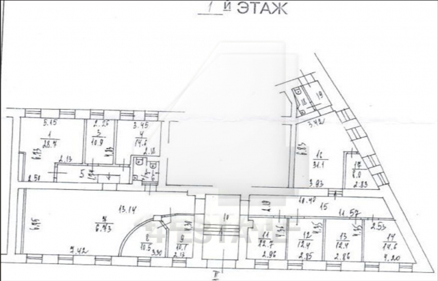 Продажа помещения с отдельным входом в особняке класса А, м.Арбатская.