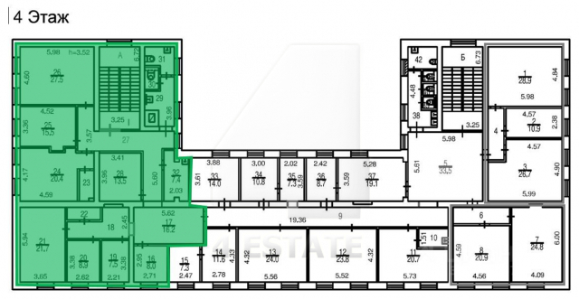 Аренда офиса в бизнес-центре, м.Цветной бульвар