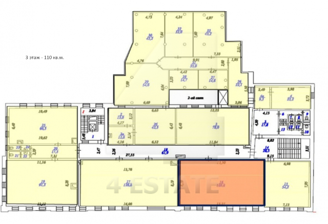 Аренда офисов в бизнес-центре класса В+,  м. Кропоткинская.
