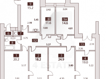 Продажа офисов от собственника в бизнес центре класса В+, м.Боровицкая.