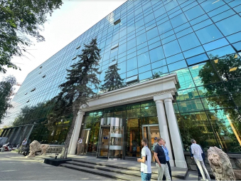 Аренда офисов в новом бизнес-центре" Верейская Плаза 4" м.Давыдковская.