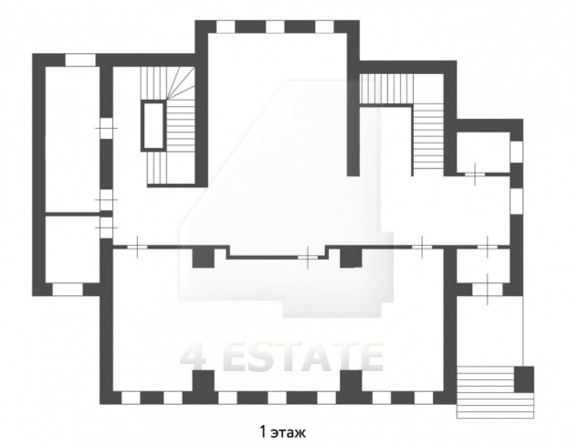 Аренда презентабельного особняка класса А, м.Полянка