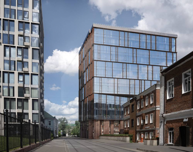 Продажа офисов в бизнес-центре "Башня Рябов", м.Тульская