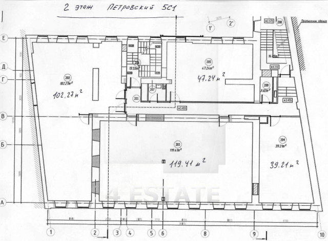 Аренда офисов в особняке, м.Трубная