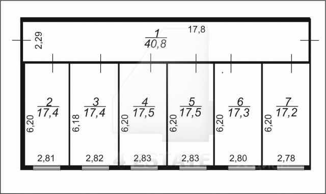 Аренда офисов в бизнес центре класса "В+" м. Дмитровская.