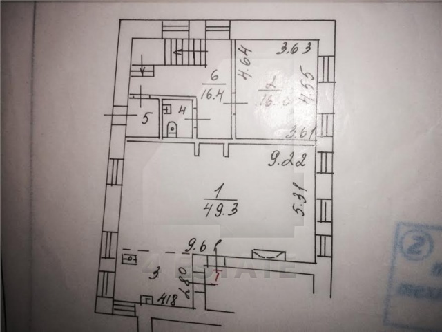 Аренда представительского офиса с отдельным входом, м. Чеховская 