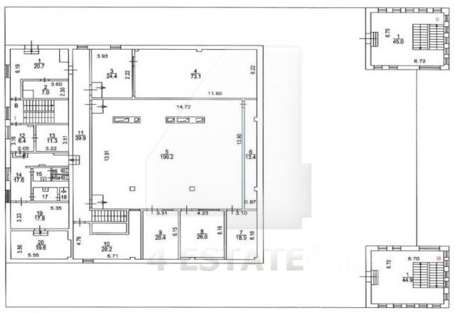Офисное здание, м.Третьяковская