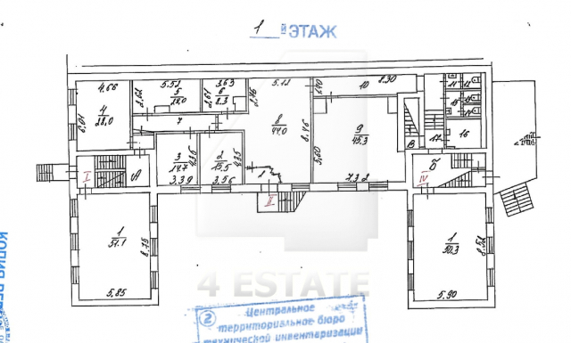 Продажа презентабельного особняка класса В+, м.Цветной б-р.