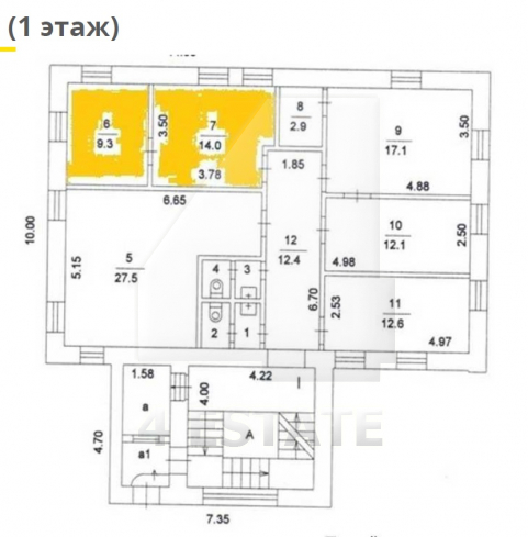 Офисный особняк в аренду, м.Таганская.