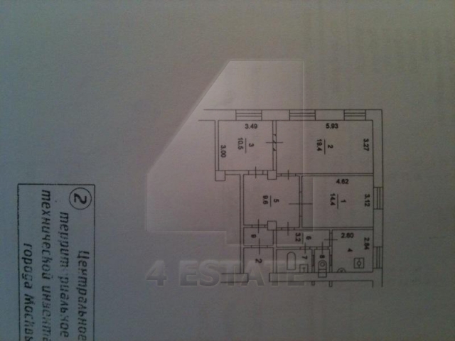Продажа офисного помещения, м. Парк Культуры