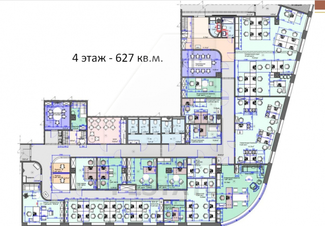 Аренда офиса в бизнес-центре класса А, м.Сухаревская.