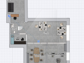 Аренда в реконструированном особняке класса А, в стиле ЛОФТ, м.Серпуховская.