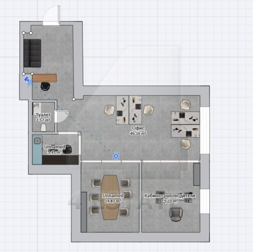 Аренда в реконструированном особняке класса А, в стиле ЛОФТ, м.Серпуховская.