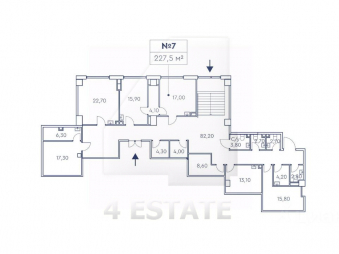 Аренда торговых помещений в элитном ЖК "RED 7", м.Красные ворота.