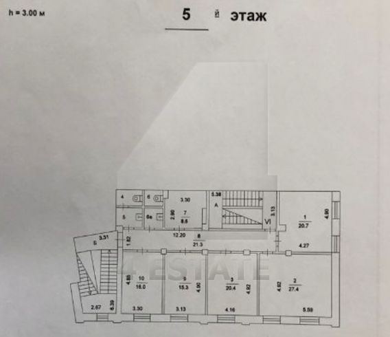 Аренда части особняка класса В+, м.Арбатская.