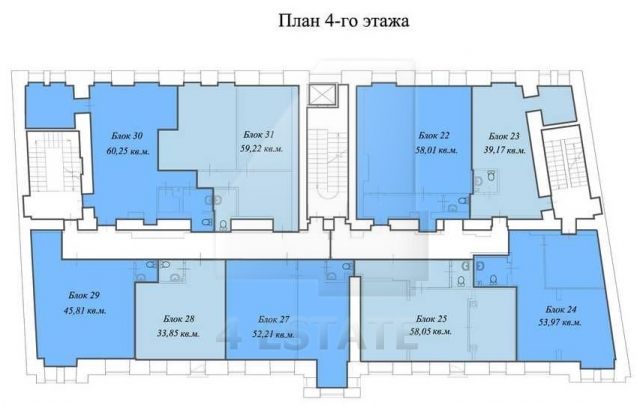 Предлагаются офисы в презентабельном бизнес центре класса А, м. Полянка.