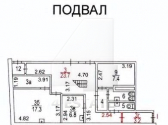 Аренда помещения под медицинский центр, м. Кропоткинская.