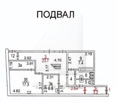 Аренда помещения под медицинский центр, м. Кропоткинская.