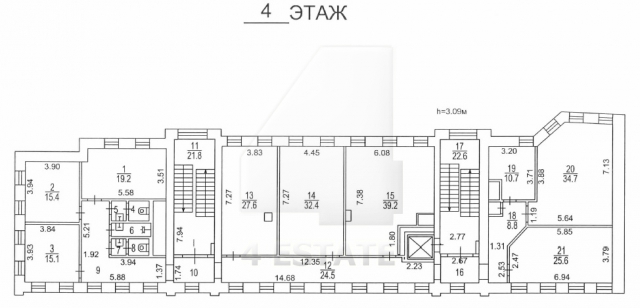 Банковский особняк класса В+, м.Новокузнецкая.