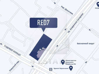 Продажа ритейла и офисов в элитном ЖК "RED 7", м.Красные ворота.