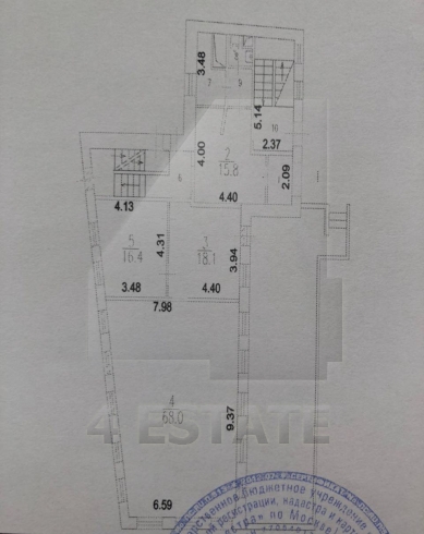 Реконструированный особняк класса В+(можно банк, ресторан), м.Полянка.